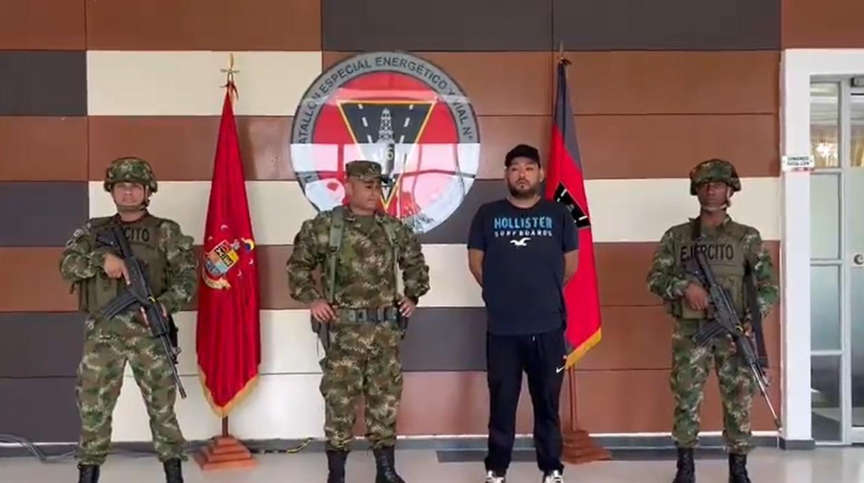 Liberación de José Miguel García Cobos.