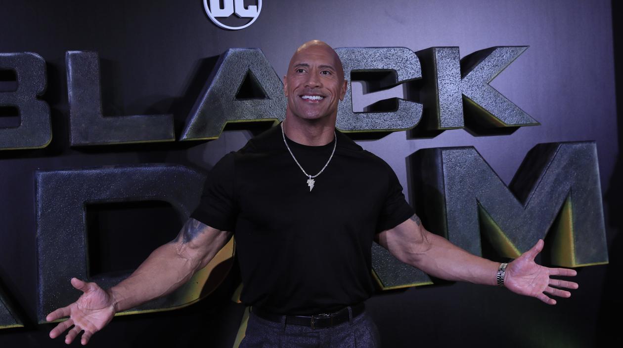 El actor estadounidense Dwayne Johnson​.