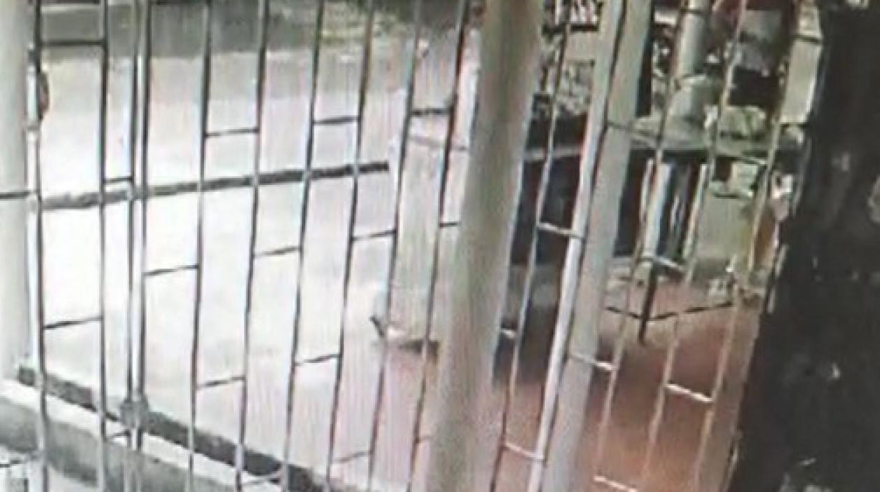 Momento del homicidio.