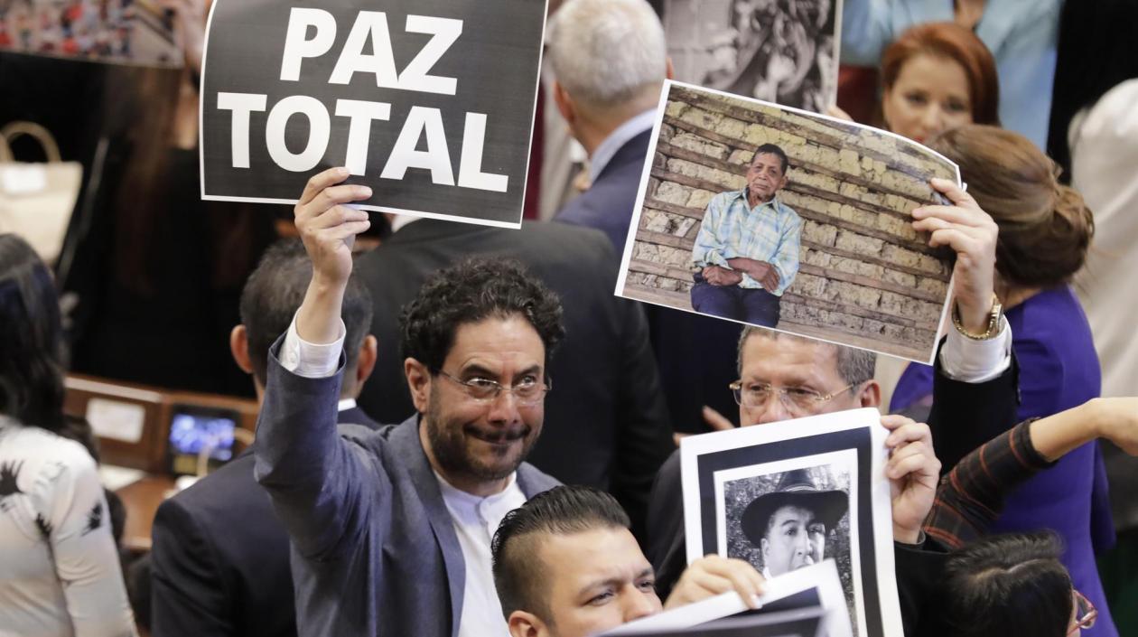 El senador Iván Cepeda en una imagen de archivo.