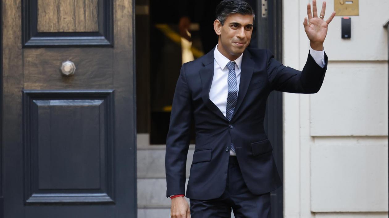 Rishi Sunak, nuevo primer ministro de Gran Bretaña.