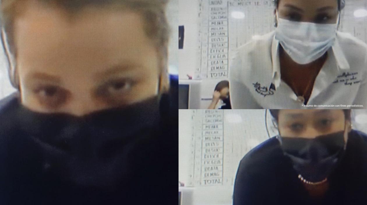 Las mujeres procesadas.