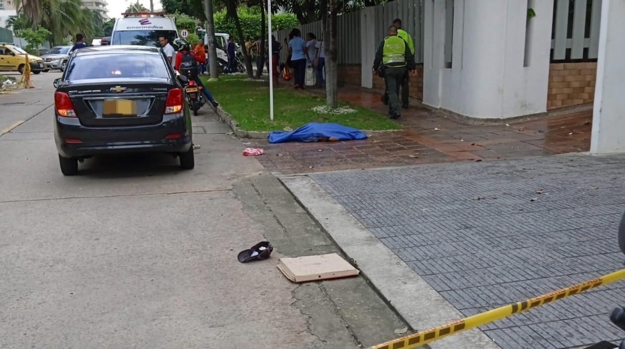 Lugar de los hechos.