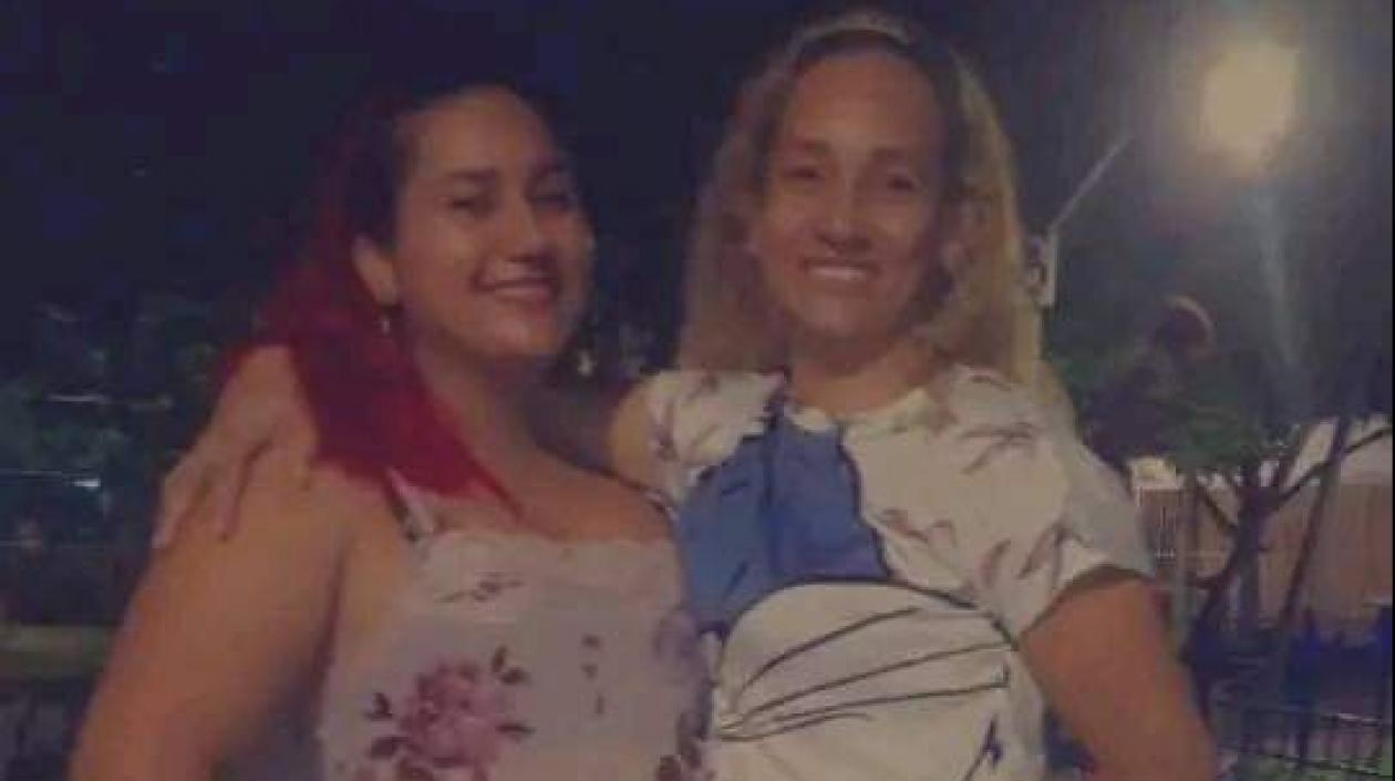 Laura Fernanda Gamero Parra y Glenda Nayibe Parra Arenas.