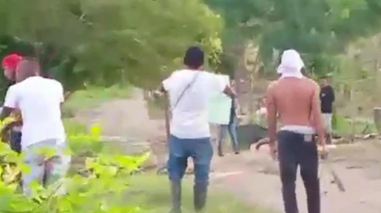 Momento de los hechos.