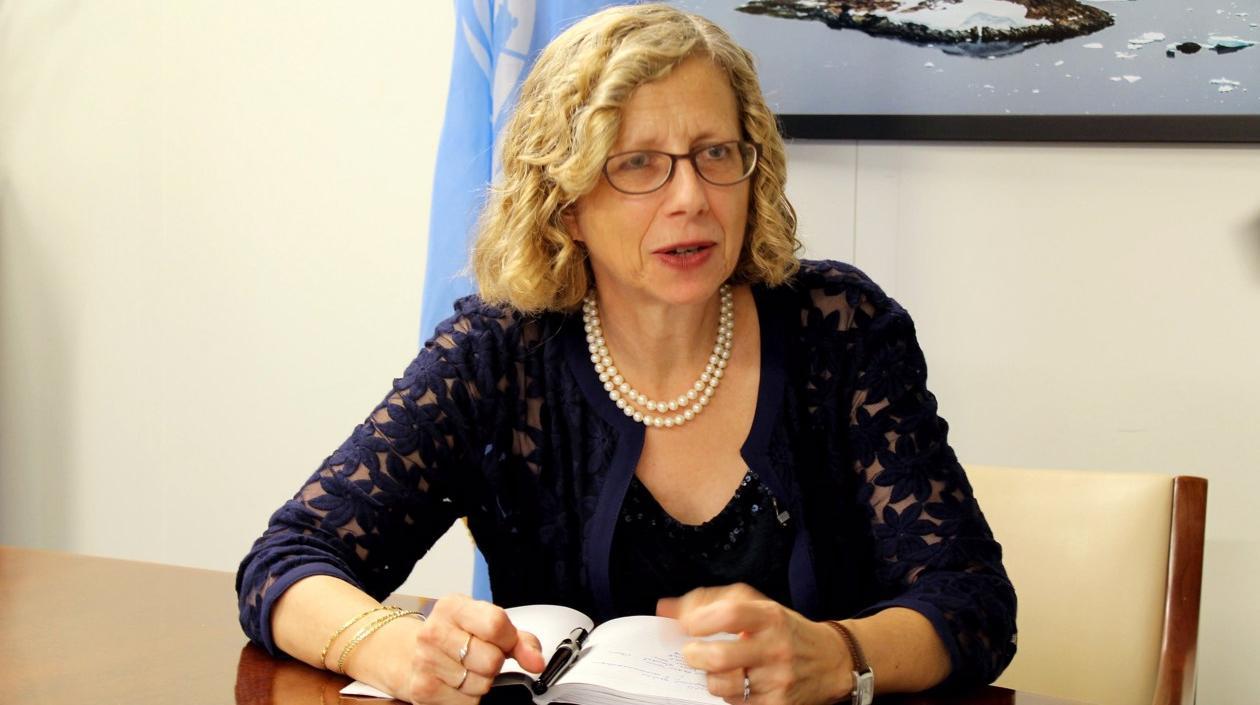 Directora del Programa PNUMA, Inger Andersen.