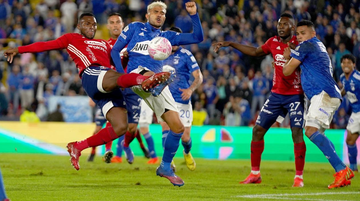 Acción del partido. 