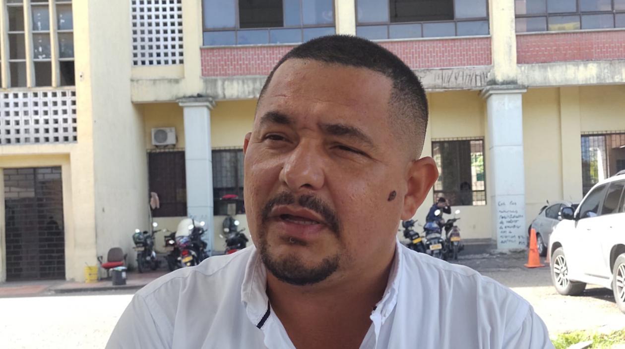 El concejal José Trocha. 