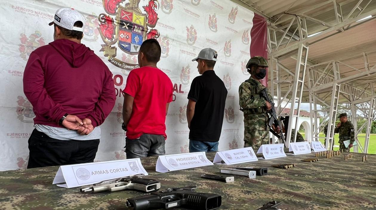 Capturados por las autoridades.