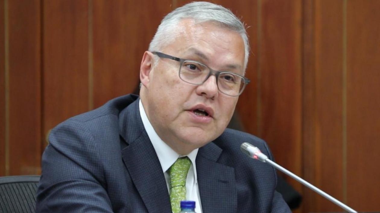 El Ministro de Justicia, Néstor Osuna.