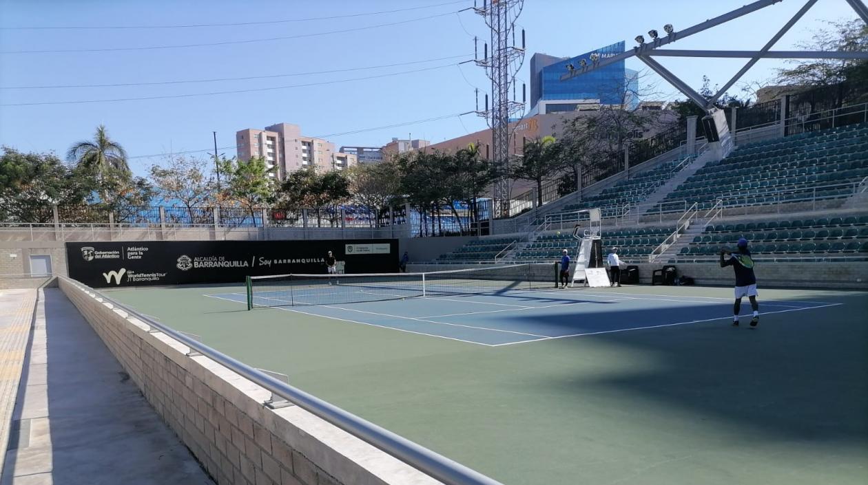 Parque de Raquetas María Fernanda Herazo, sede del evento. 