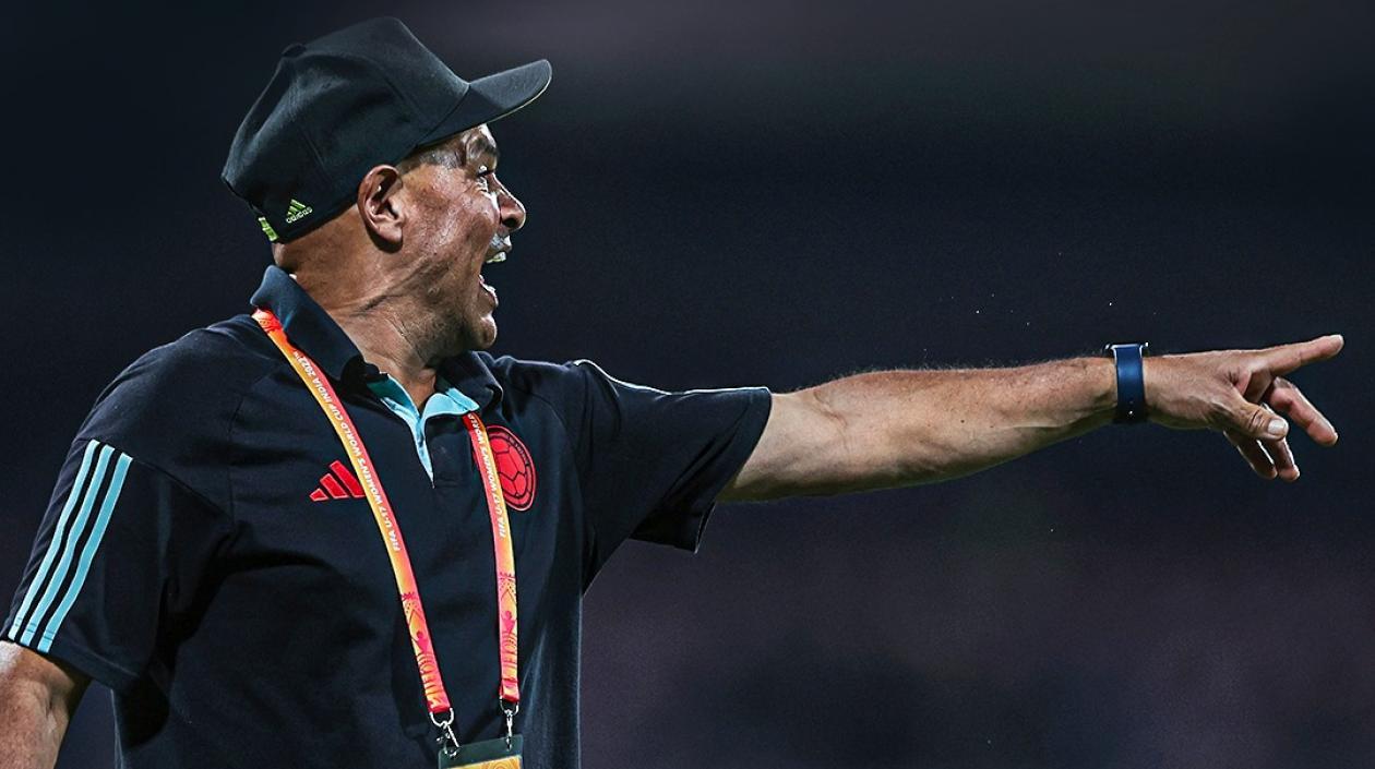 Carlos Paniagua, técnico de Colombia.