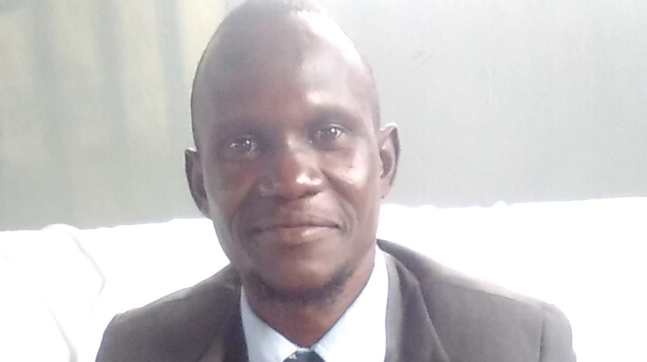 Romelo Vilcin, el periodista asesinado en Haití.