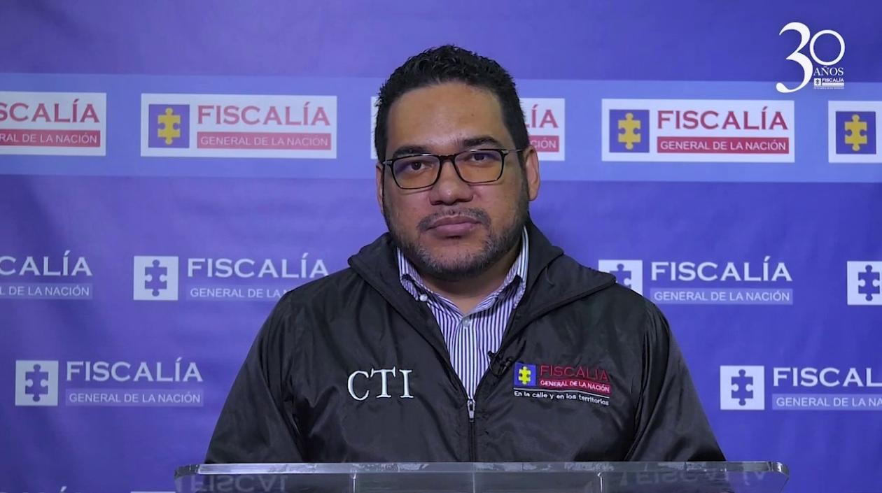 Eduar Alirio Calderón, Director Especializado de la Fiscalía contra la Corrupción.