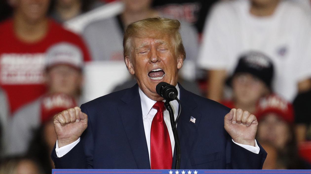 El expresidente Donald Trump.