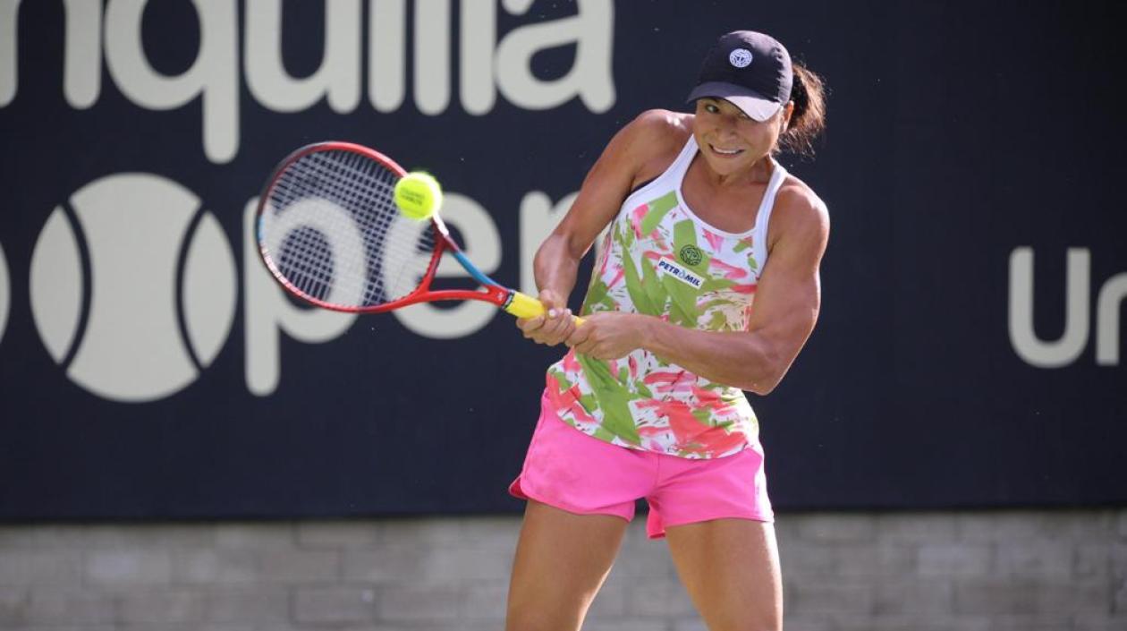 María Fernanda Herazo, tenista barranquillera. 