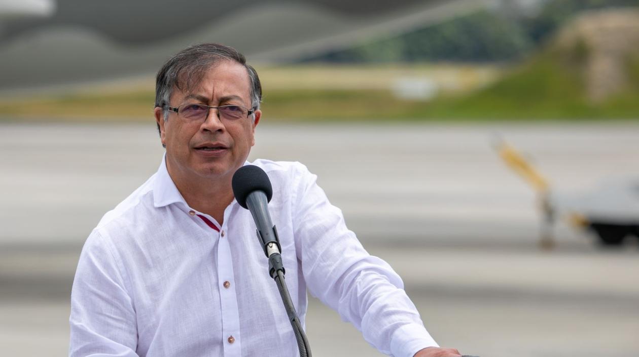El Presidente de la República, Gustavo Petro.