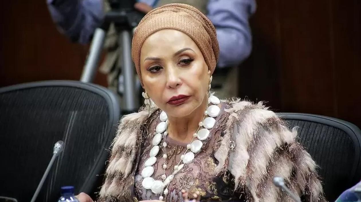 Piedad Córdoba, senadora de la República.