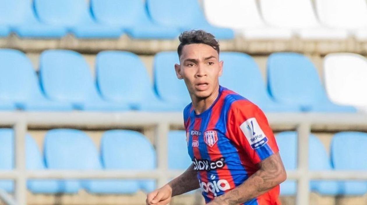 Ricardo Márquez, delantero del Unión. 