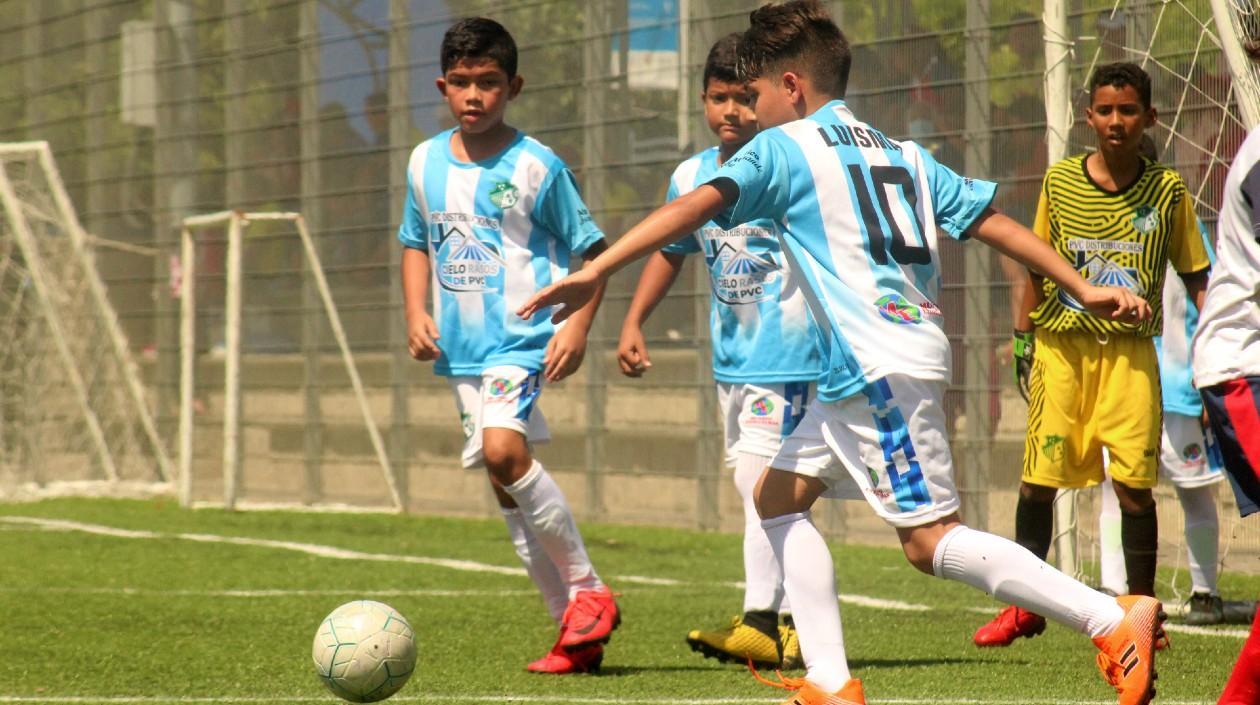 Acción del partido. 