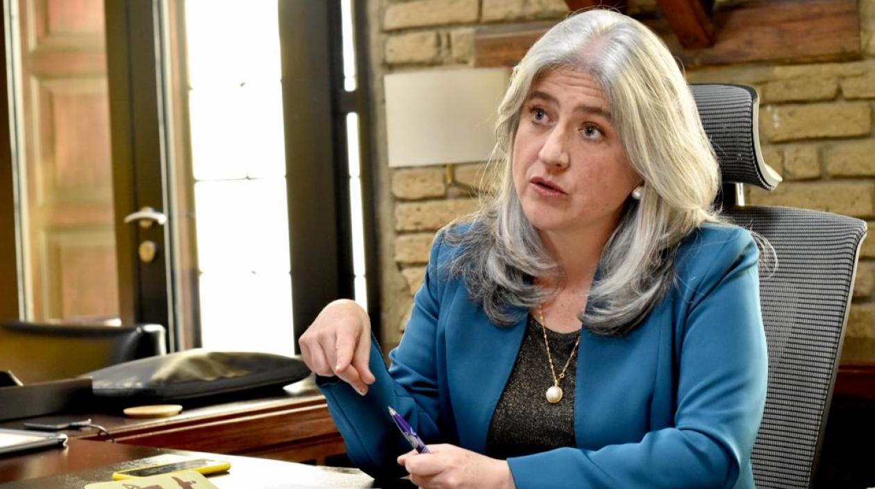 Catalina Velasco, ministra de Vivienda.