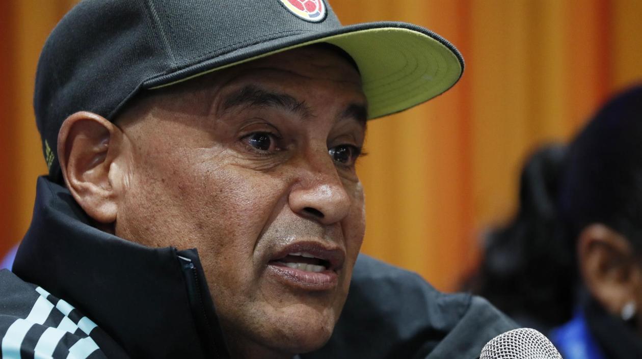 Carlos Paniagua, técnico de la selección Colombia sub-17. 