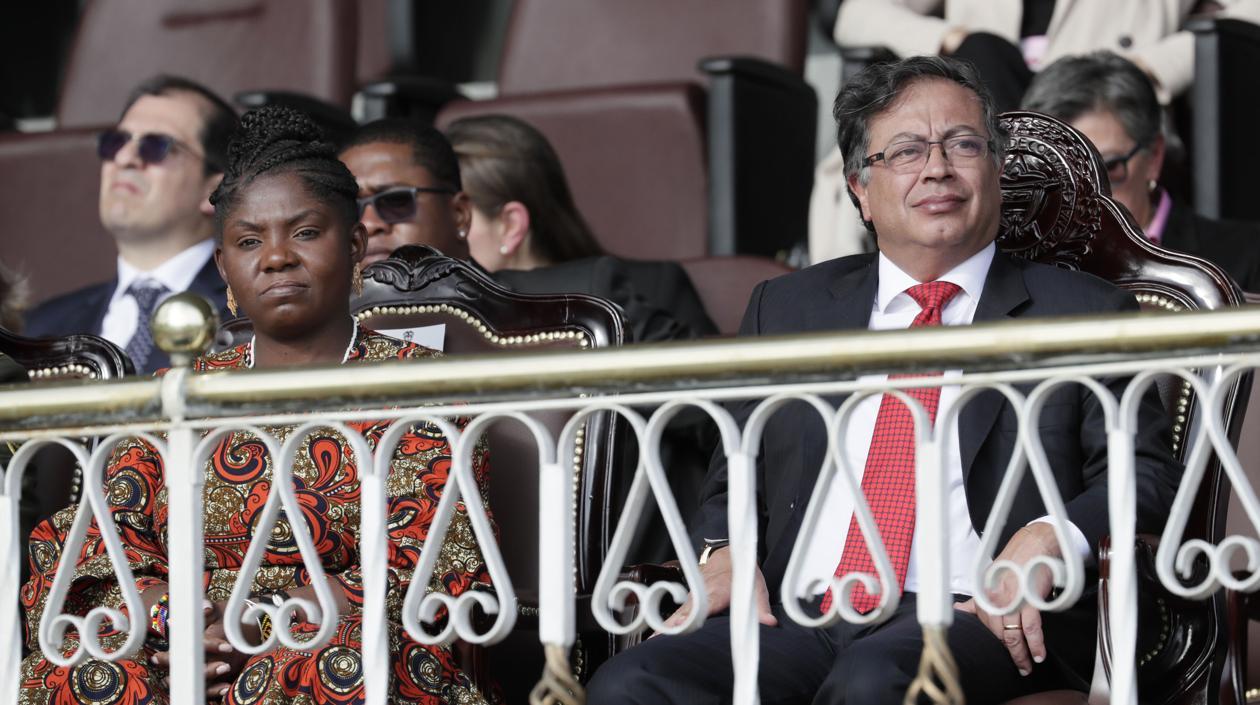 Francia Márquez y Gustavo Petro.