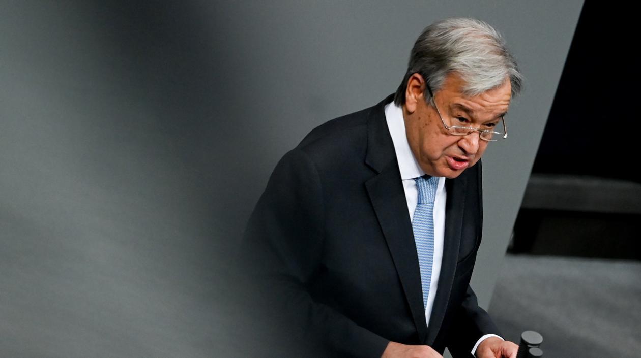 El secretario general de la ONU, António Guterres.