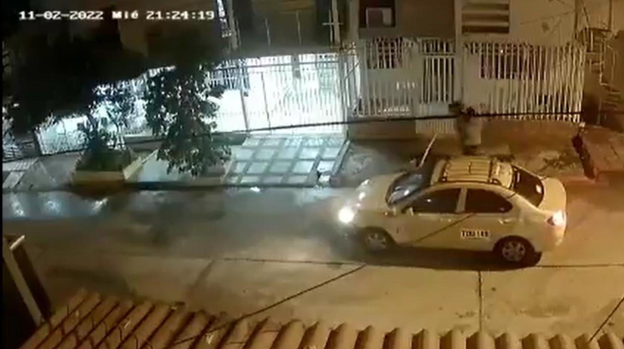 Momento de los hechos.