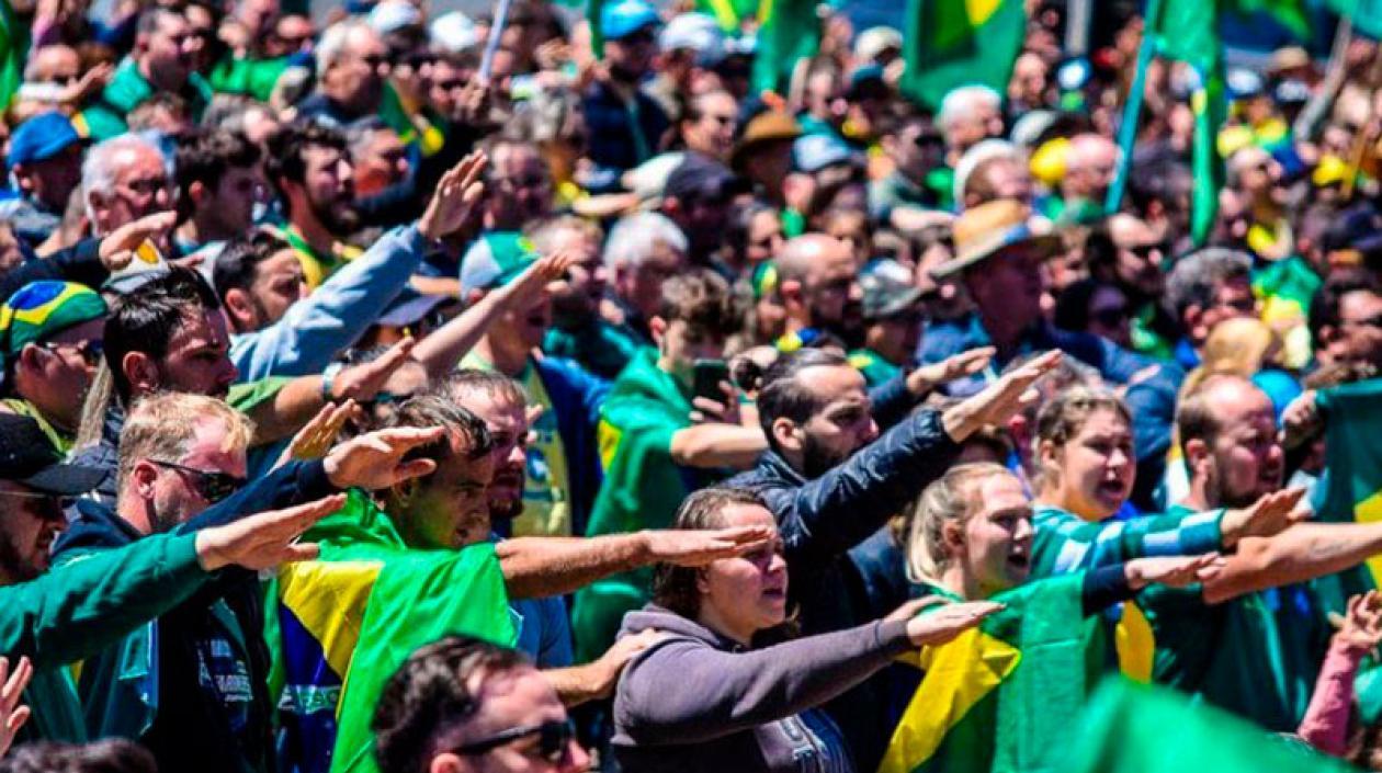 Manifestaciones en Brasil. 