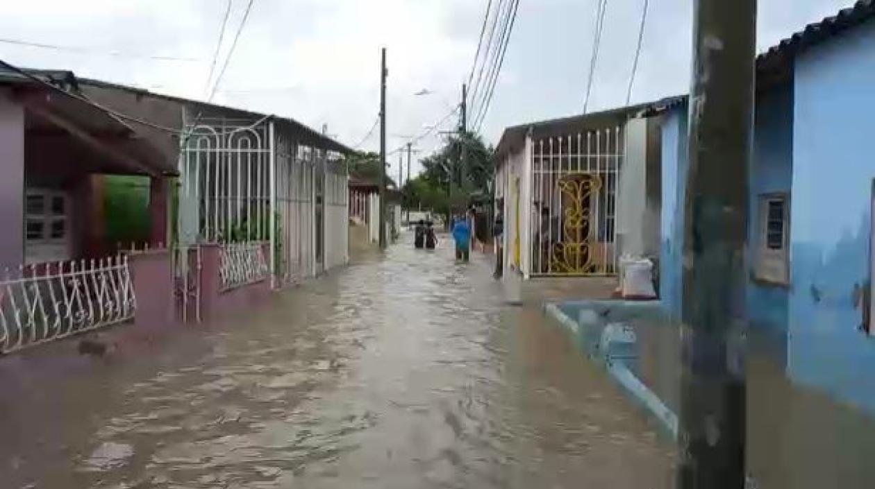 Caos en las riberas del Caño de la Auyama