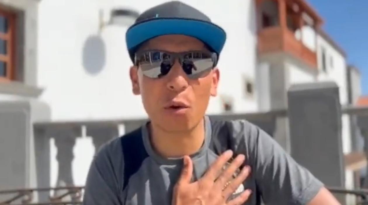 Nairo Quintana, ciclista colombiano. 