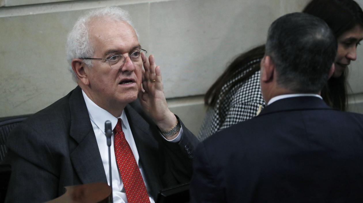 El ministro de Hacienda, José Antonio Ocampo.