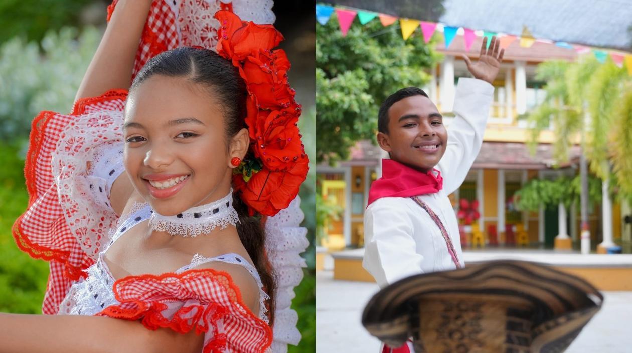 Tahiana Rentería De Ávila y Diego Chelia Acosta.