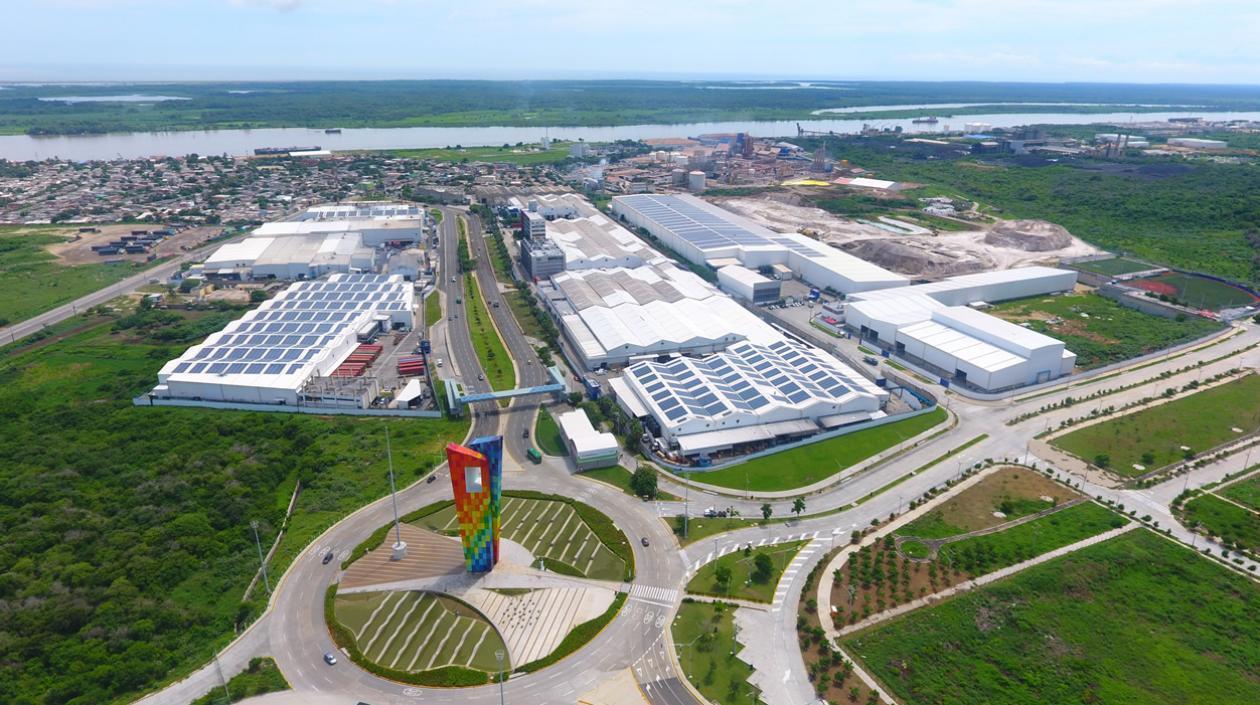 Planta de Tecnoglass.