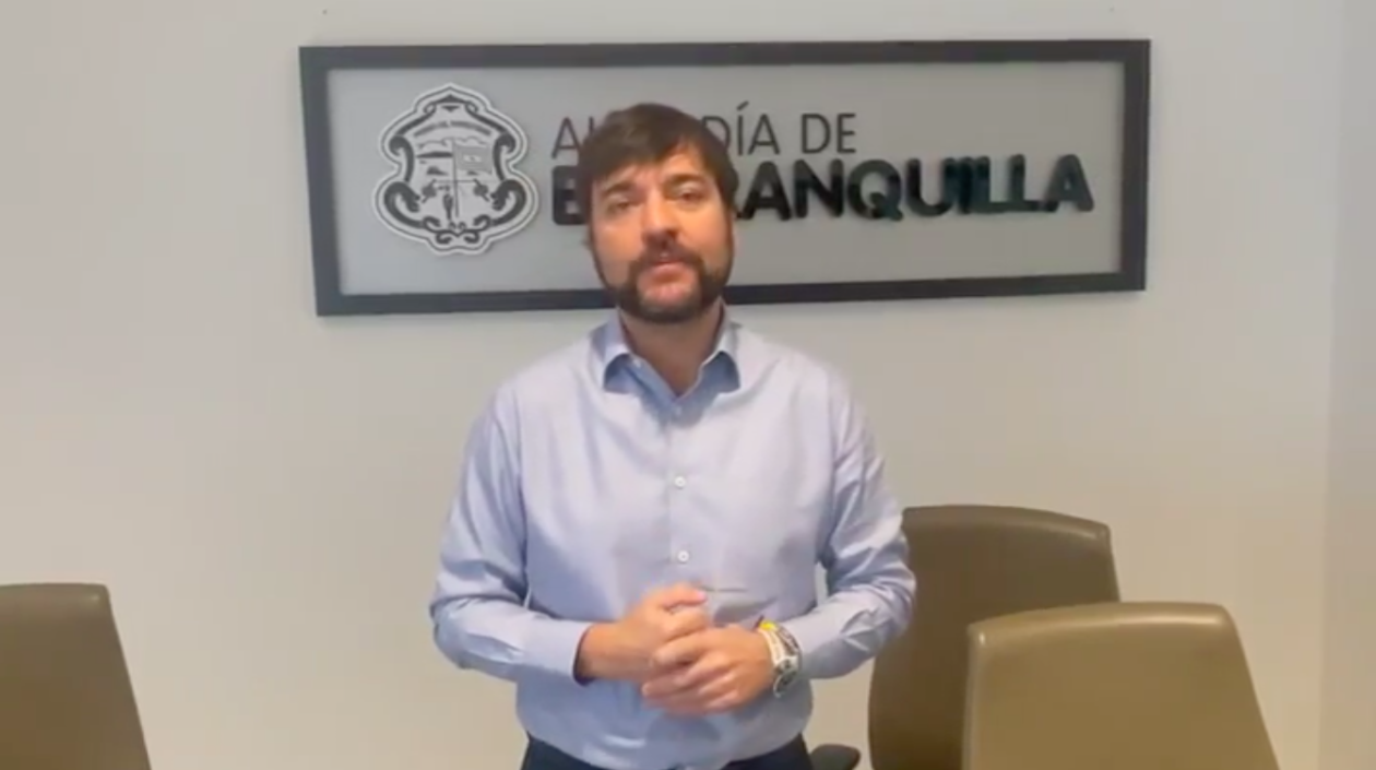 El alcalde Jaime Pumarejo.