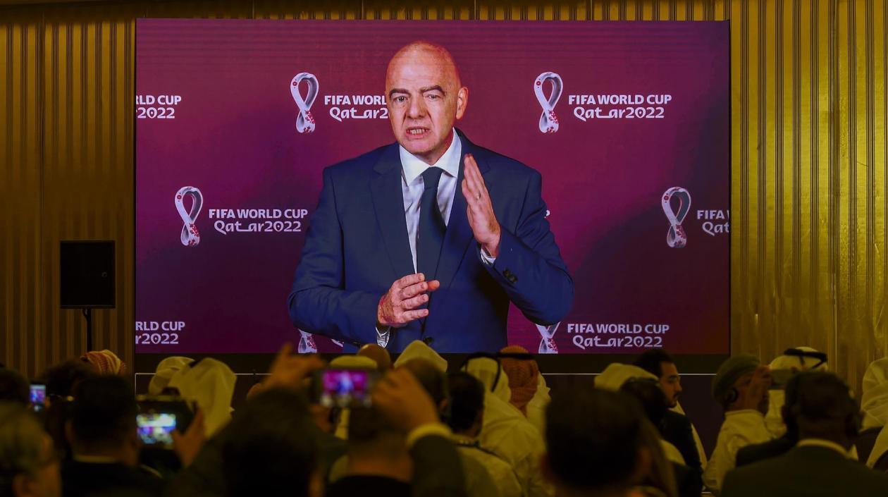 Gianni Infantino, presidente de la FIFA.