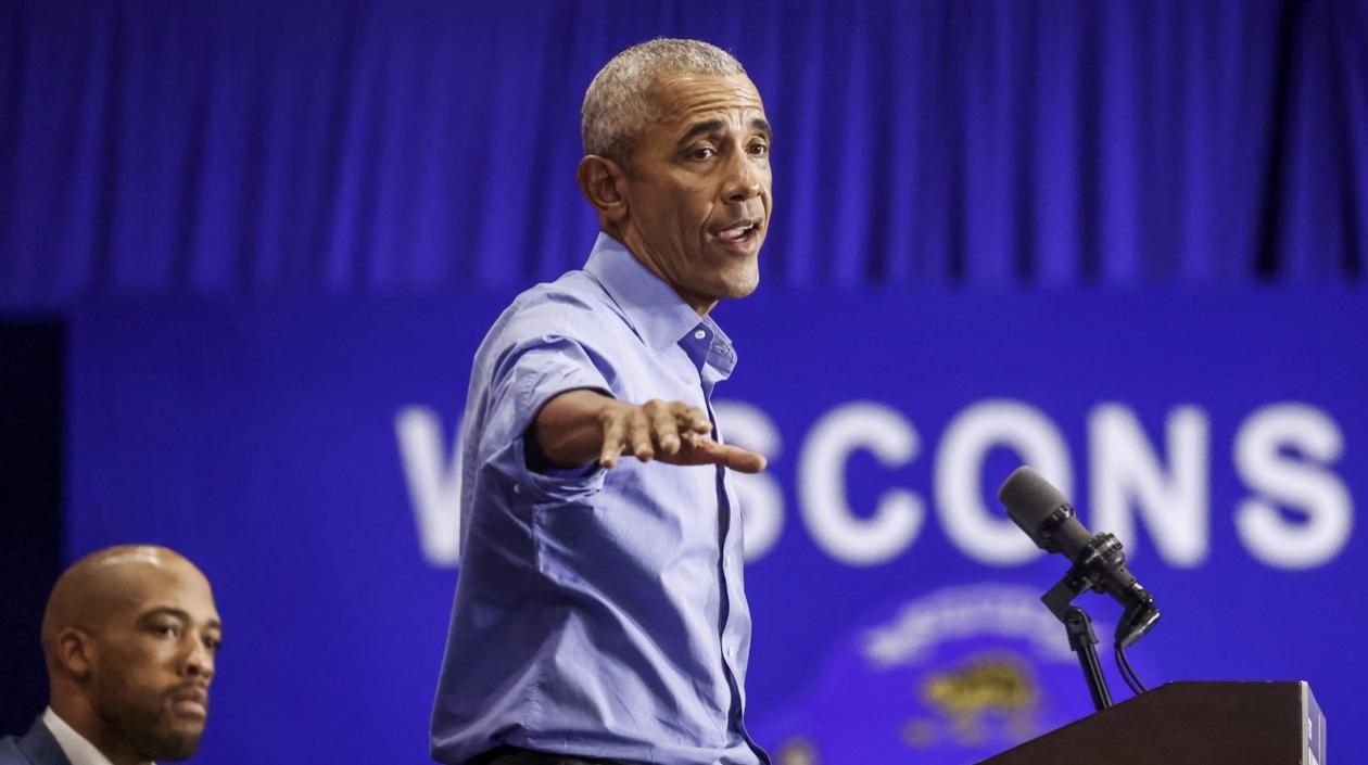 El expresidente de Estados Unidos Barack Obama