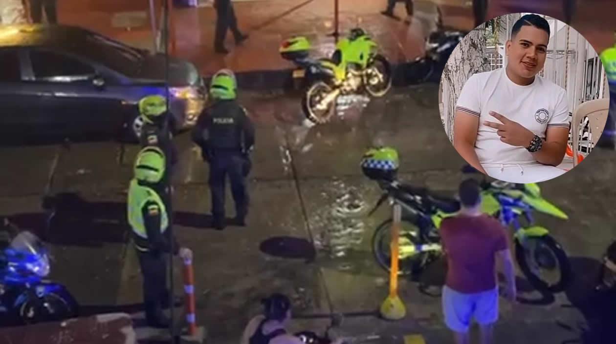 Edward Rafael Roca Barceló, agente asesinado.