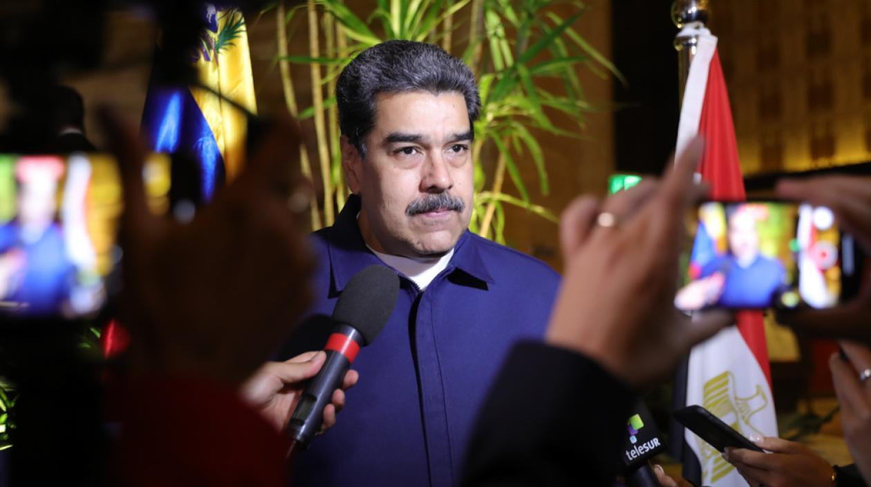 Nicolás Maduro, presidente de Venezuela. 