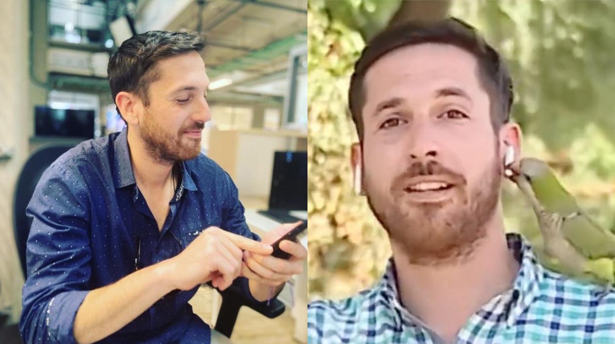 Periodista Nicolás Krumm.