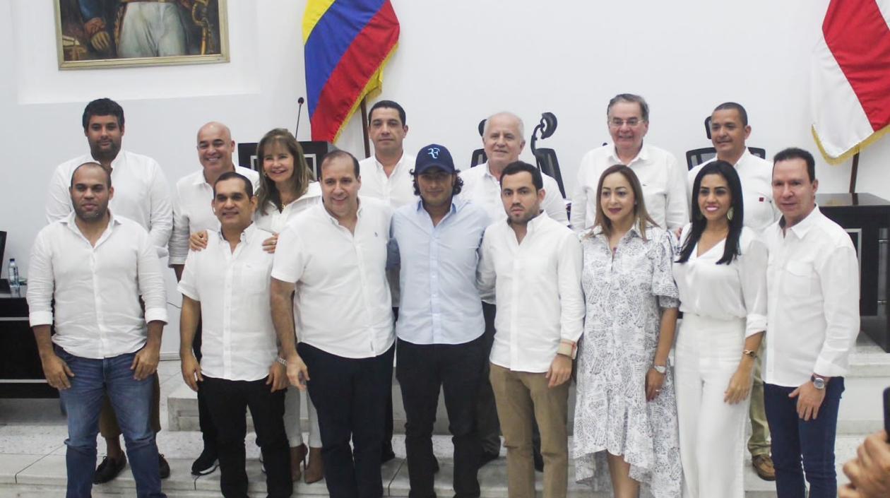 Los diputados del Atlántico.