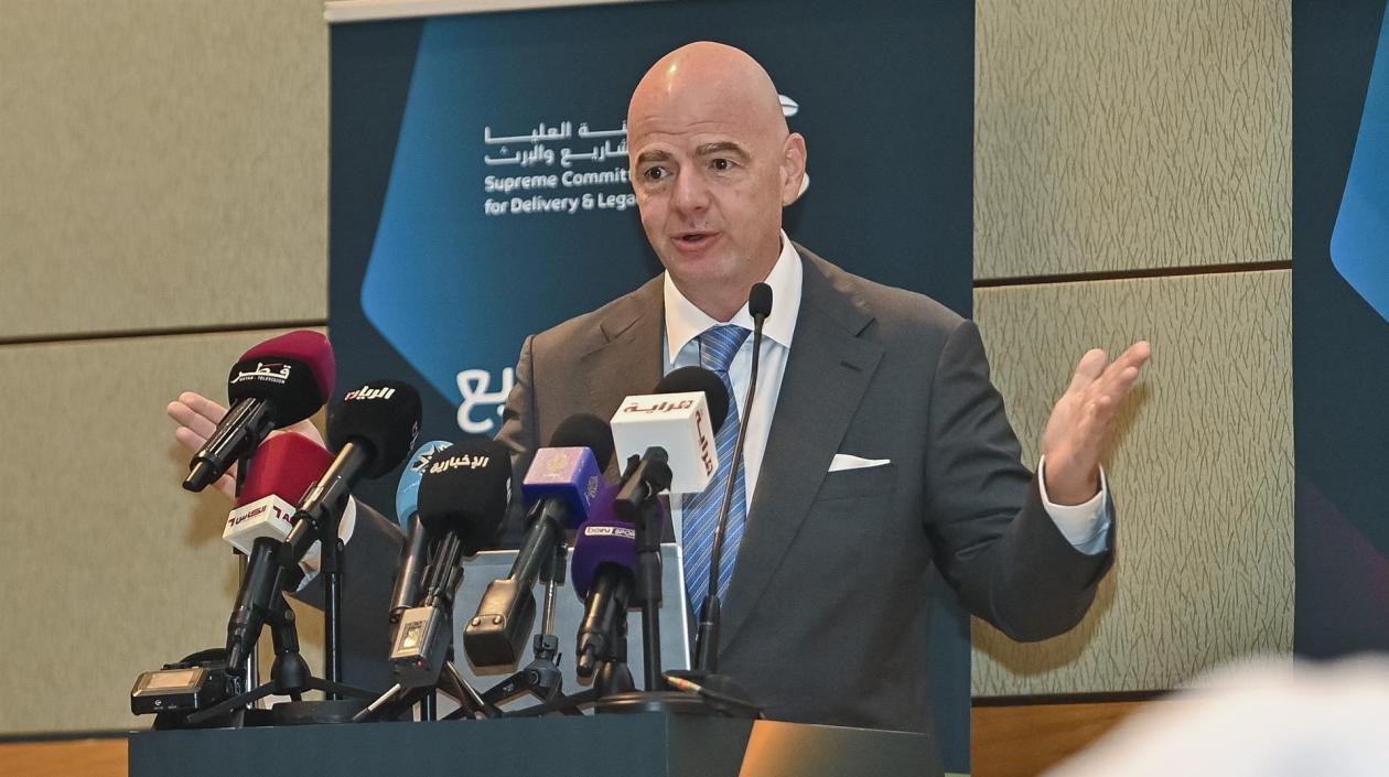 Gianni Infantino, presidente de la FIFA.