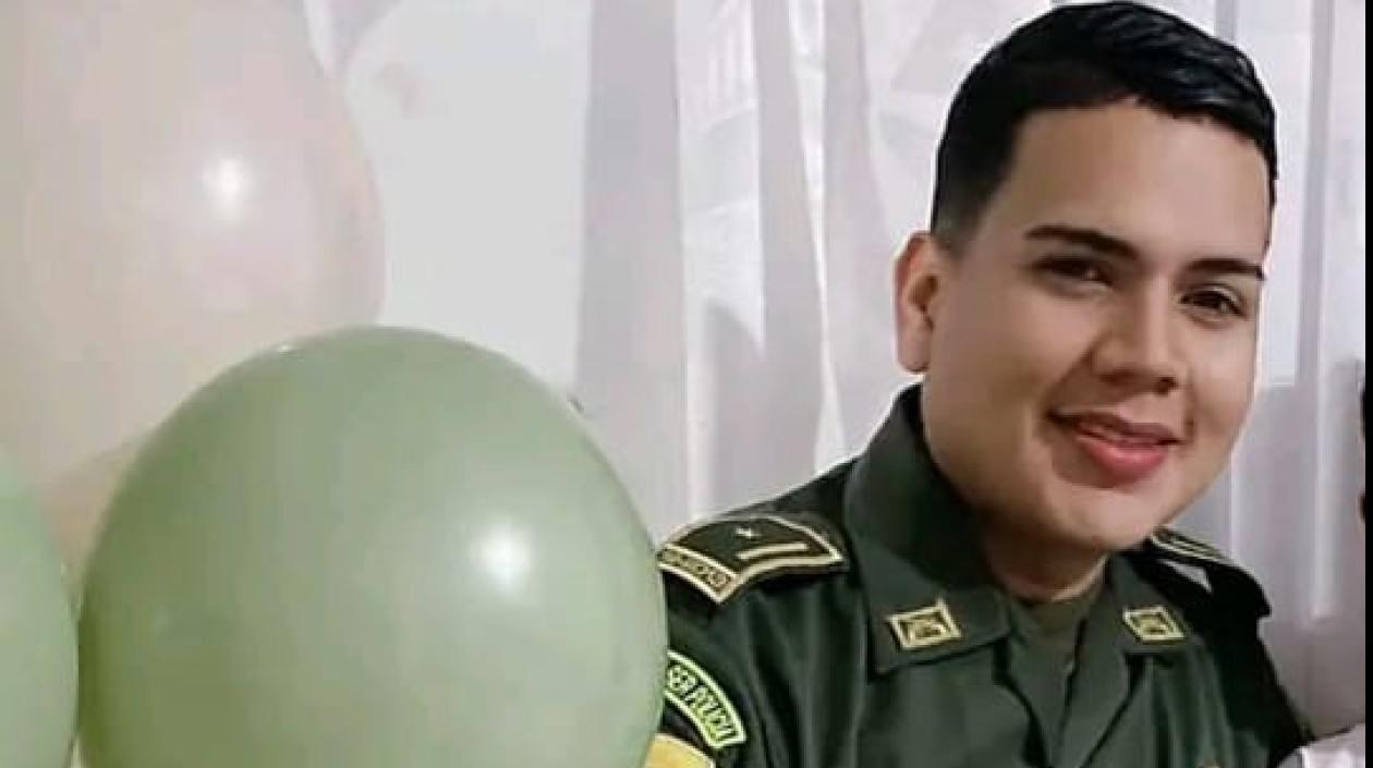 El patrullero Edward Rafael Roca Barceló.