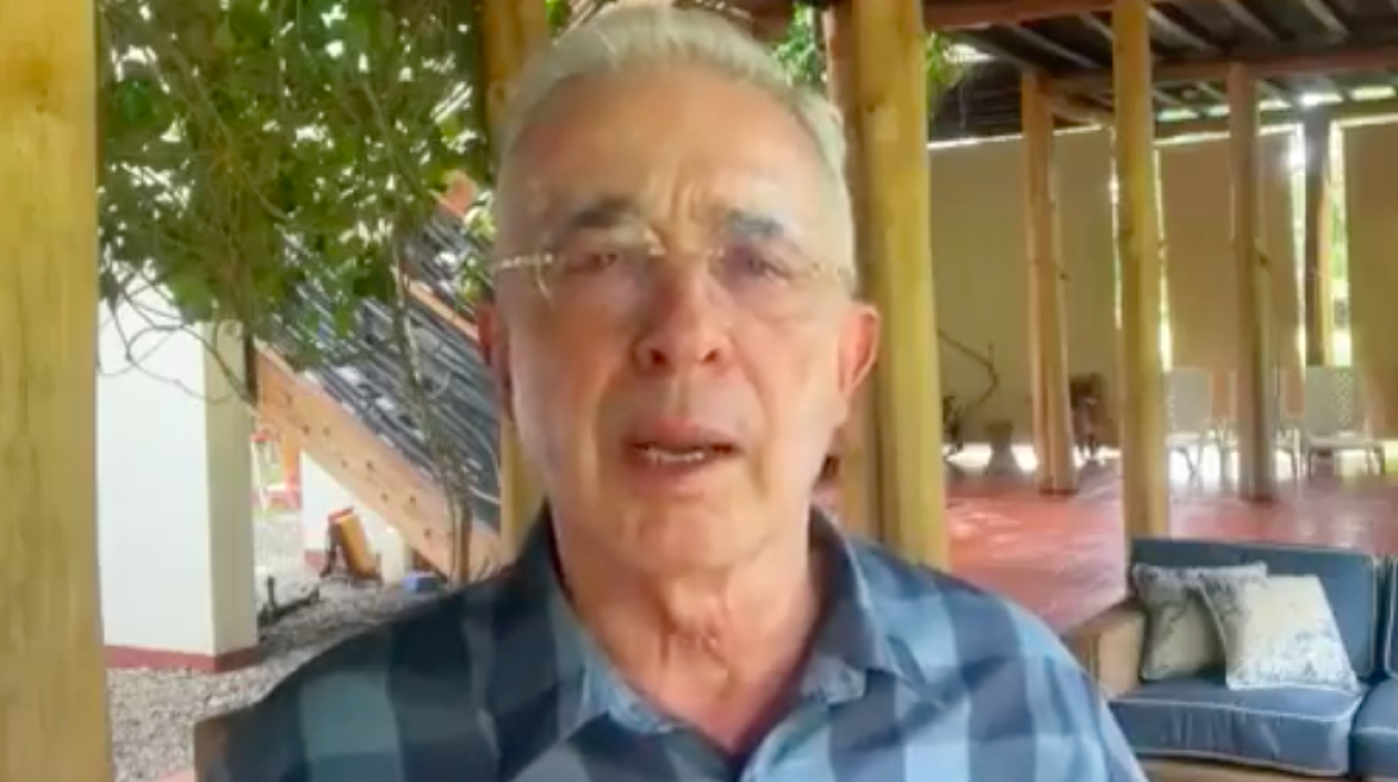 El expresidente Álvaro Uribe.