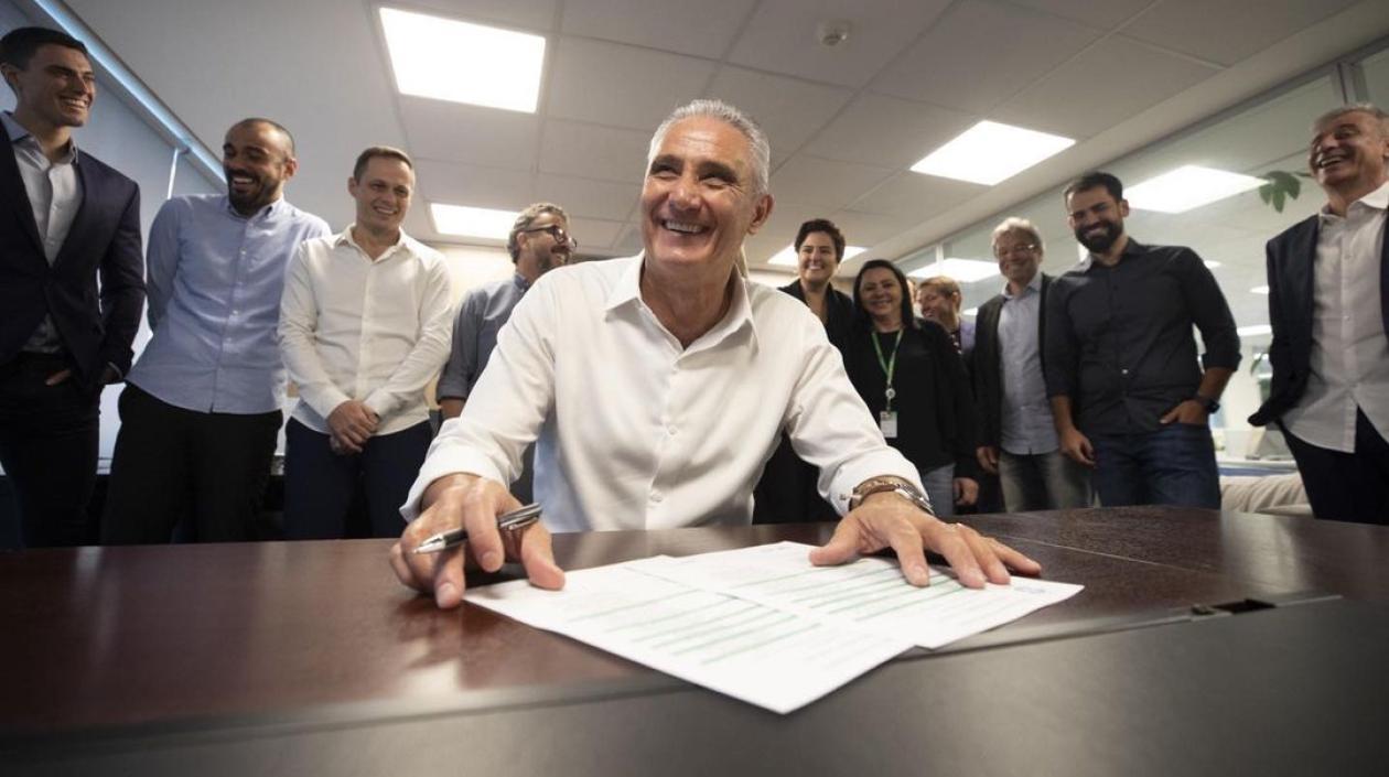 El técnico brasileño Tite.