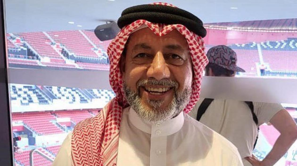 Khalid Salman, embajador del Mundial. 