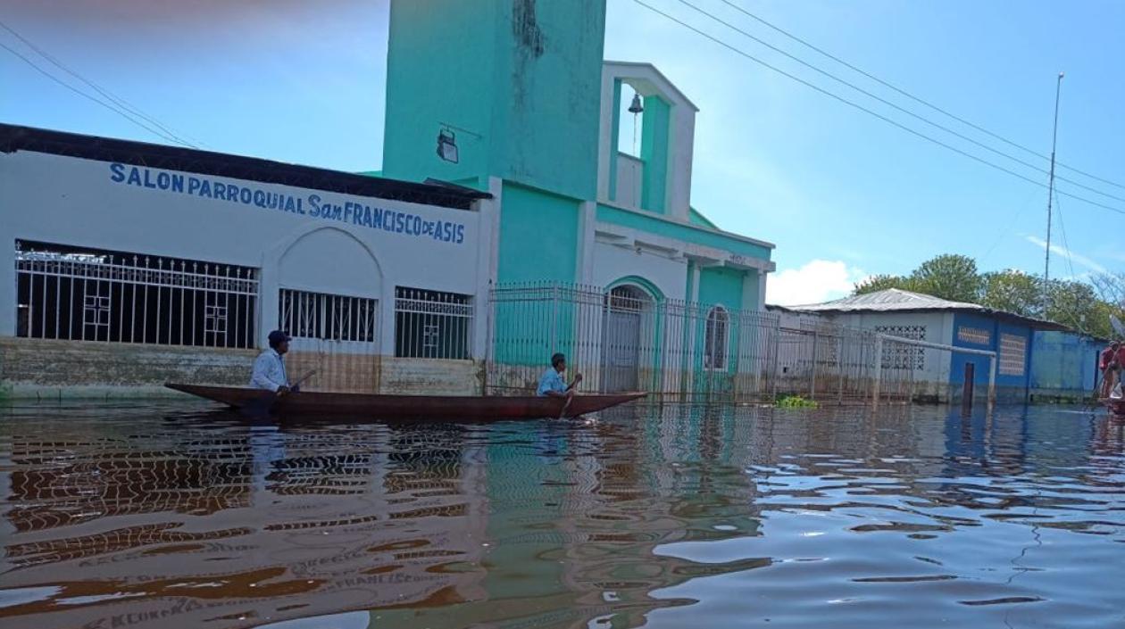 La Mojana desbordada ha afectado a 81.000 personas.
