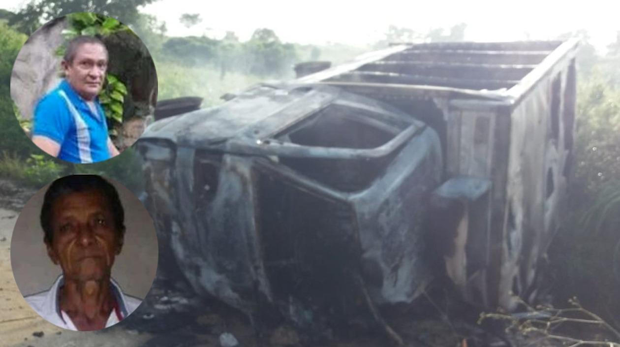 Emerson Rafael Ariza Isaza y Argemiro Rafael Bravo Bocanegra. 