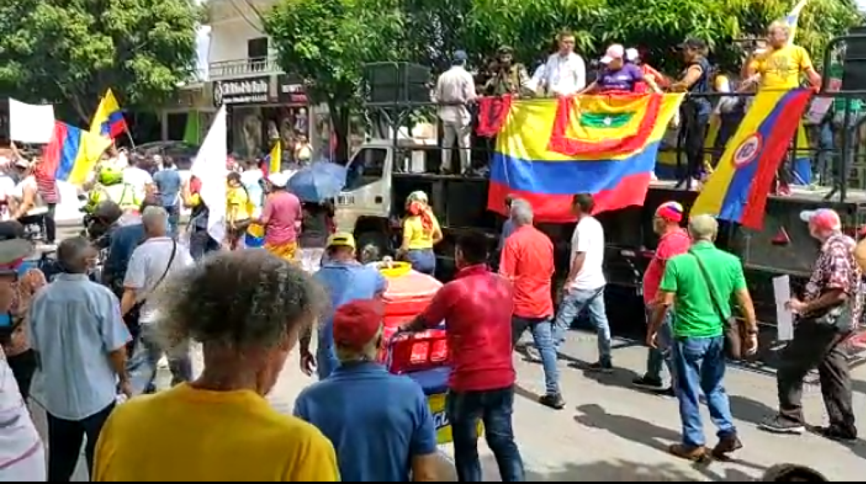 Marcha contra Air-e en septiembre